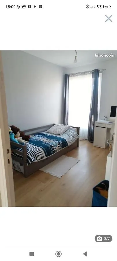 公寓 Appartement Cosy Proche Mer 滨海拉塞讷 法国